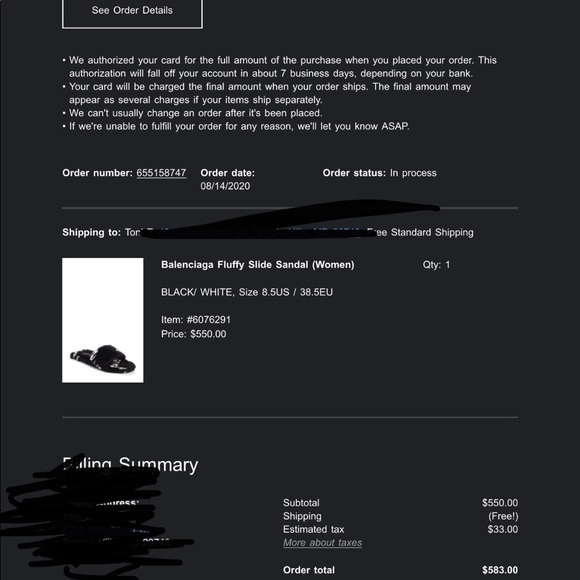 Balenciaga fluffy faux fur slides - Picture 2 of 4